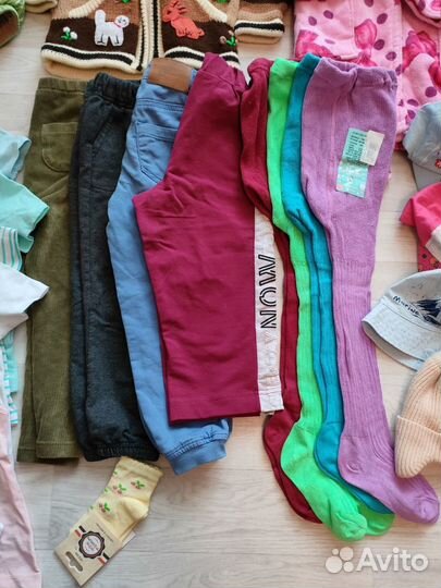 Детские вещи пакетом на девочку 86-104