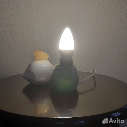 Светильник ночник рыбка СССР