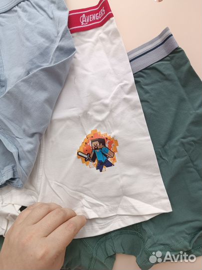 Трусы 3 шт для мальчика 164 новые