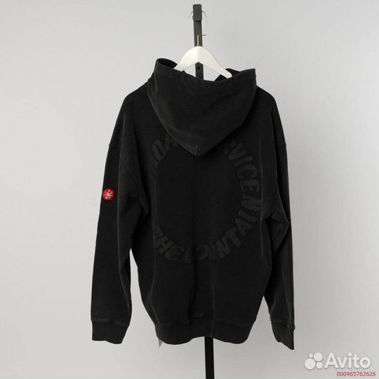 Худи Cavempt черное, оверсайз