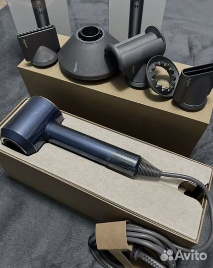 Фен Dyson supersonic hd08 синий