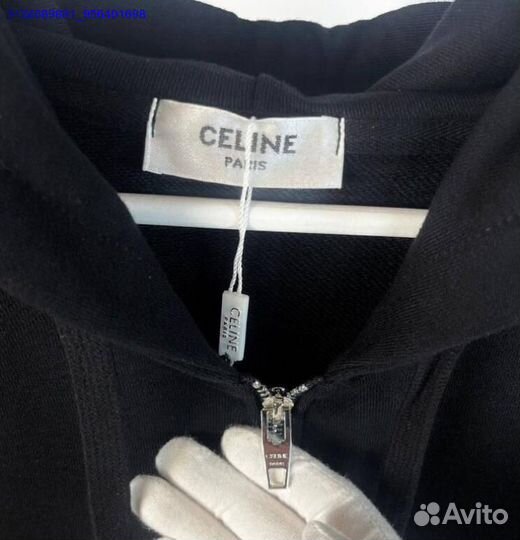 Зип худи Celine Black