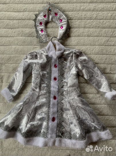 Костюм снегурочки детский