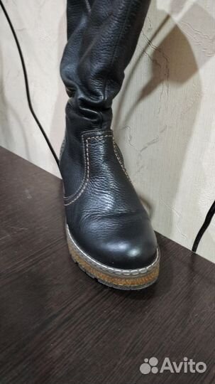 Сапоги женские натуральная кожа