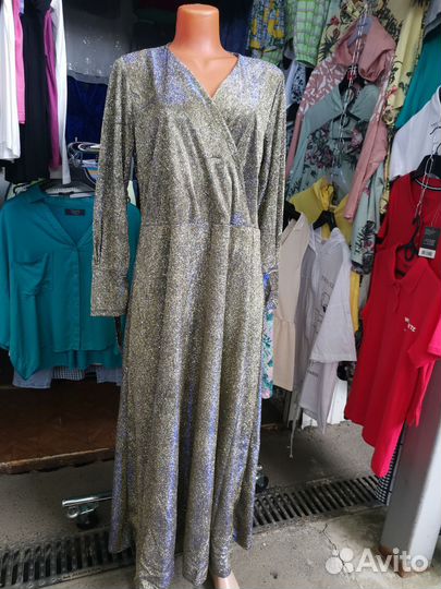 Платье нарядное. Р. 52