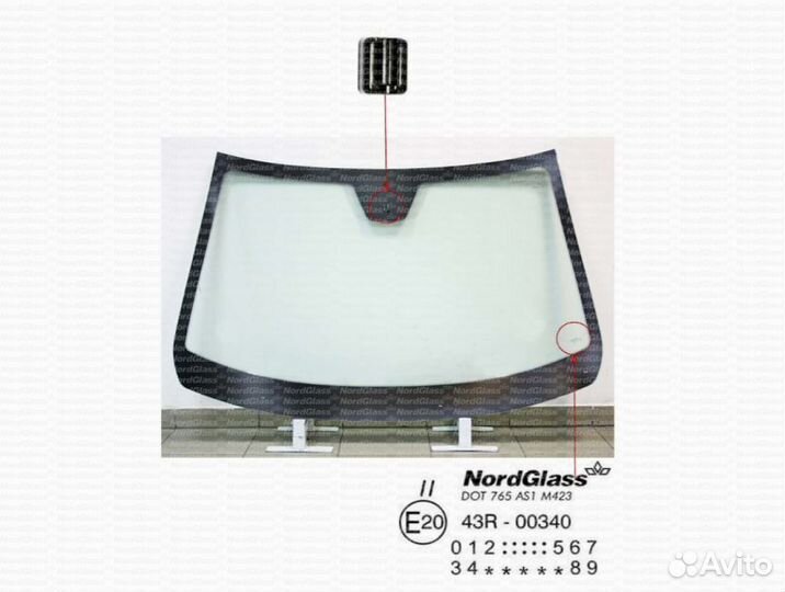 Лобовое стекло LADA Vesta