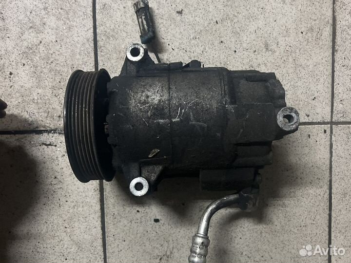 Компрессор кондиционера опель астра J Джей дизель