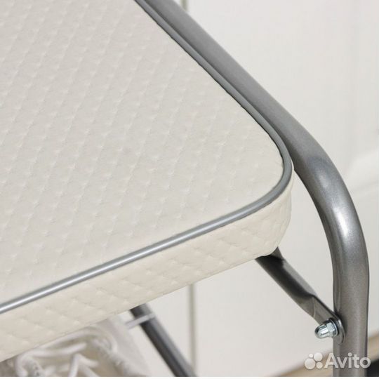 Этажерка для обуви с сиденьем новая