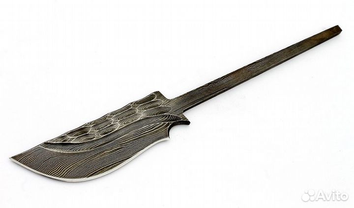 Клинок Сурок, сталь дамаск, камень-долы