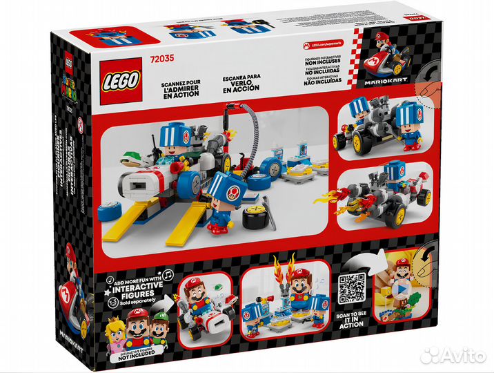 Конструктор lego Super Mario 72035 Марио Карт – А