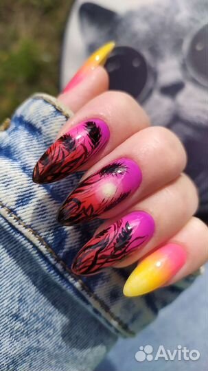 Маникюр гель лак