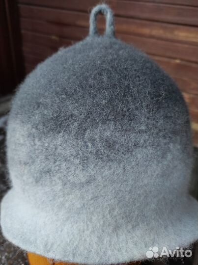 Шапочка банная валяная 