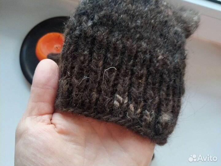 Носки ручной вязки шерстяные теплые