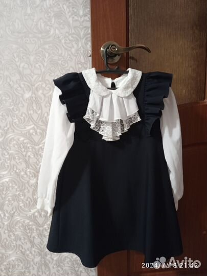 Школьная форма для девочки 122 128 пакетом