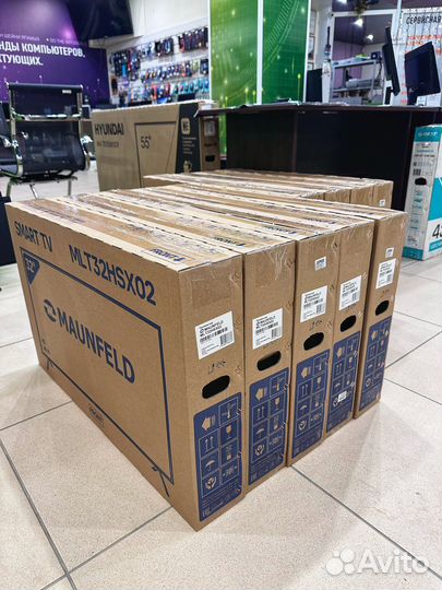 Новый телевизор 32” Smart голосовое Андроид