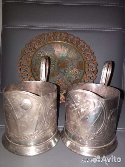 Подстаканники СССР космос