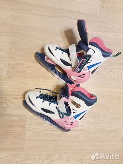 Коньки раздвижные для девочки