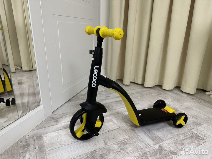 Велосипед - самокат lecoco