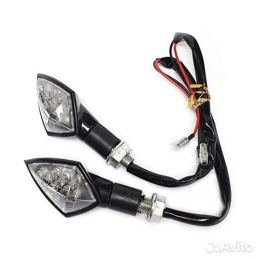 Поворотники универсал светодиодные стрела черные