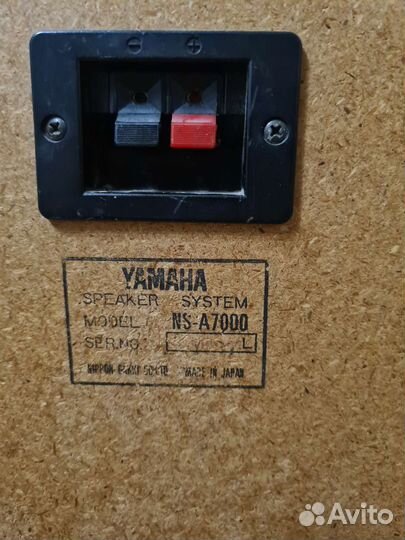 Акустические колонки yamaha