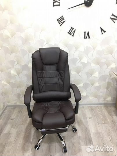 Компьютерное игровое кресло геймерское с массажем