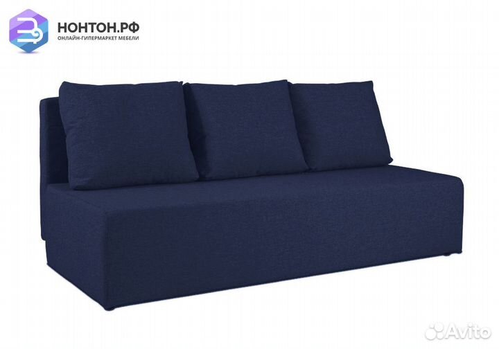 Диван еврокнижка Крит синий