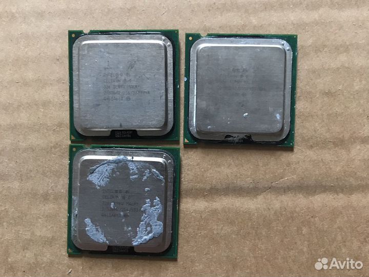 Процессоры Intel в ассортименте, рабочие