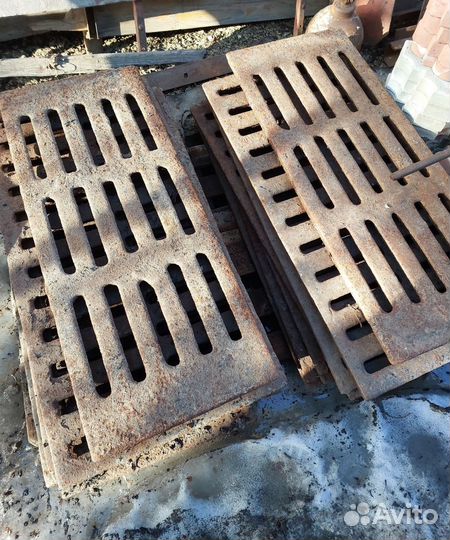 Ливневые чугунные решётки