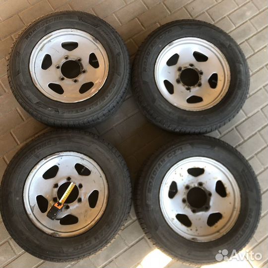 Колеса (шины + диски) nissan 205/70R/15C