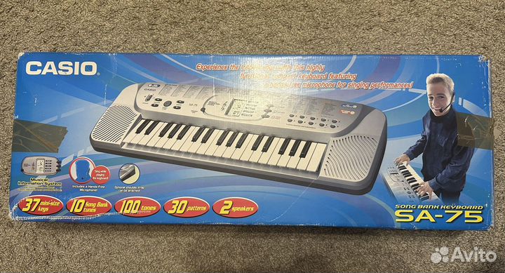 Синтезатор casio sa-75