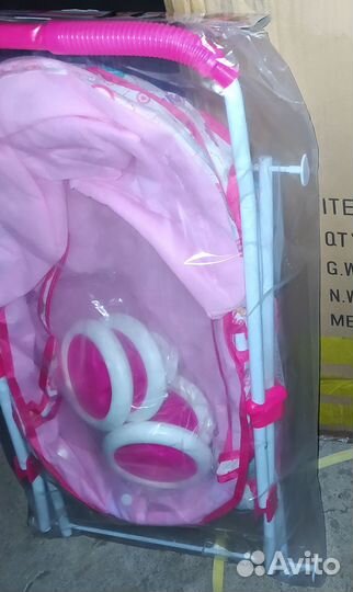 Коляска для кукол новая