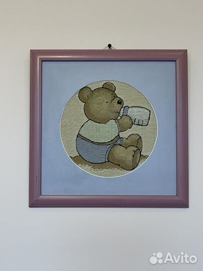 Картина гобелен в багете