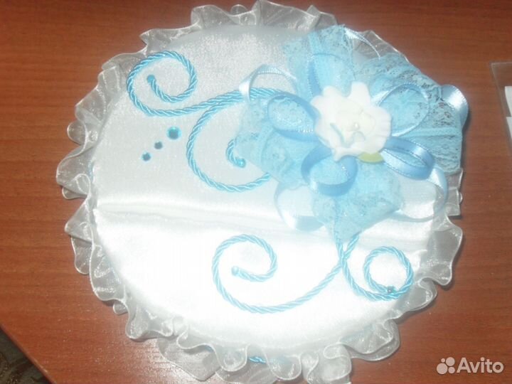 Подушечка для колец ручной работы