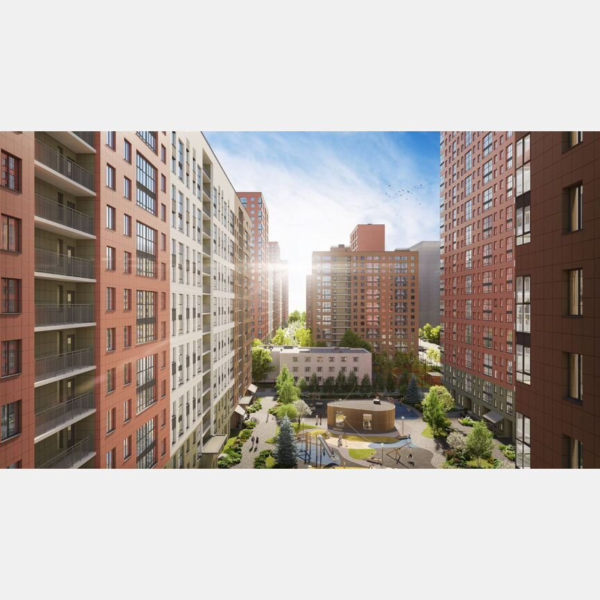 2-к. квартира, 53,5 м², 17/25 эт.