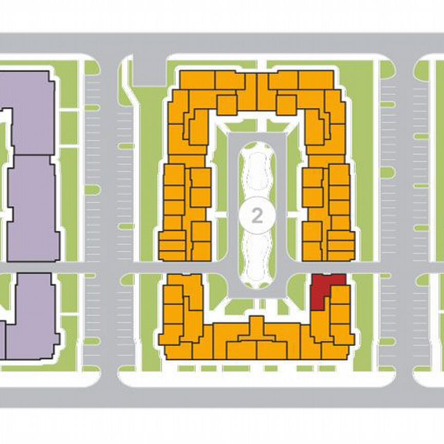 3-к. квартира, 77,1 м², 2/4 эт.