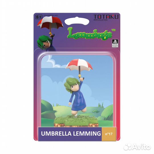 Фигурка Totaku Lemmings: Umbrella Lemming