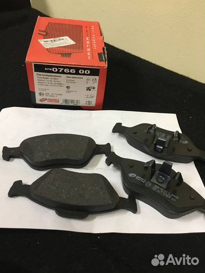 Колодки передние к-т Remsa Fusion Fiesta Mazda 2