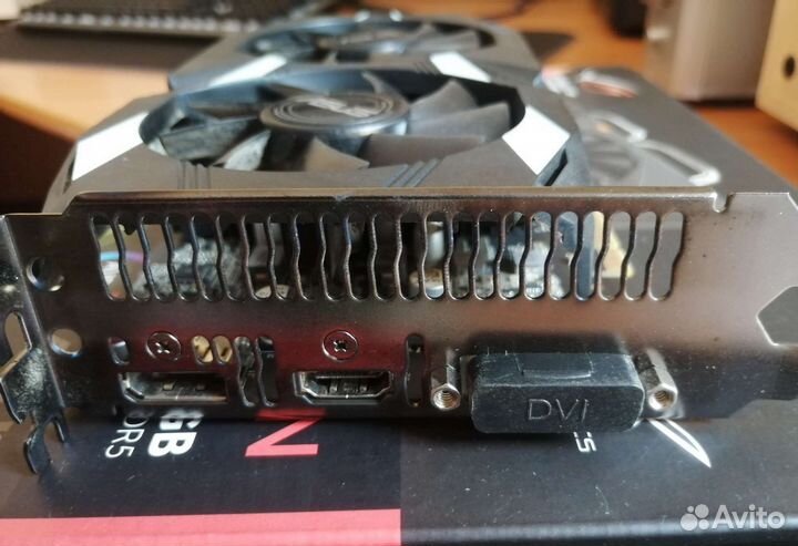 Видеокарта Asus GeForce GTX 1050 dual OC - 2Гб