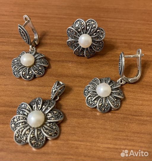 Серебряный комплект