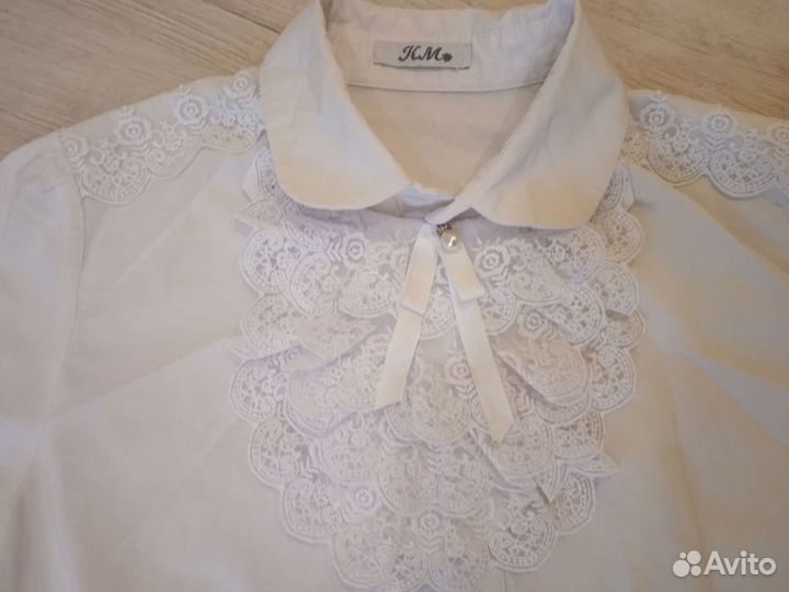 Сарафан,блузка,кофта для школы р-р 146-152