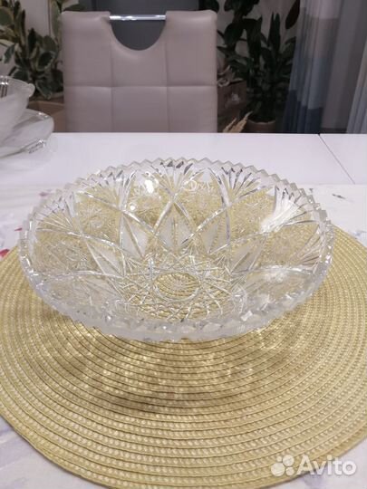 Ваза хрустальная СССР