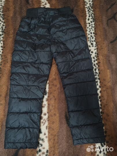 Утепленные брюки 122 р