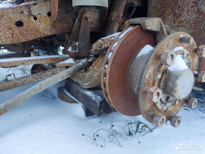 Передняя балка всборе Higer 6840