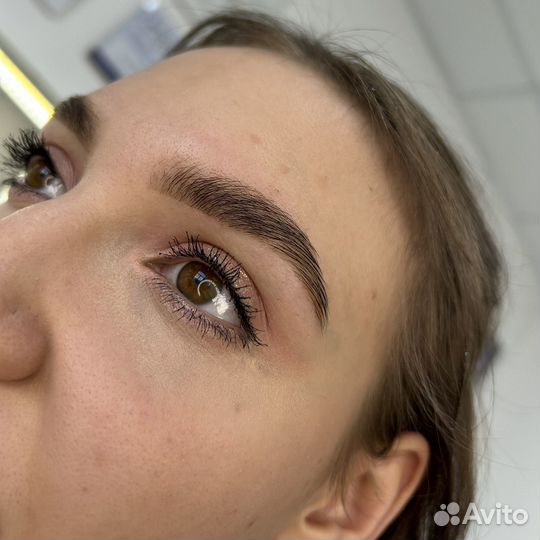 Оформление бровей