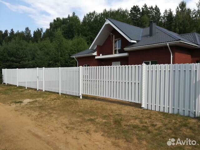 Забор евроштакетник в Ярославле | Услуги | Авито