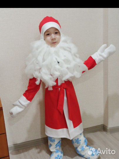 Костюм деда мороза прокат