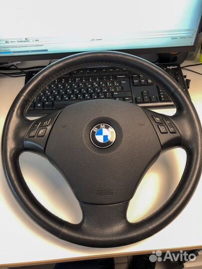 Руль BMW X1 e84 с подогревом + airbag