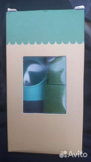 Пакеты для выгула собак с диспансером + фонарик