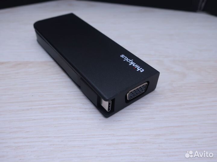 Хаб Lenovo ThinkPlus USB-C 4-in-1 (3*USB+VGA)