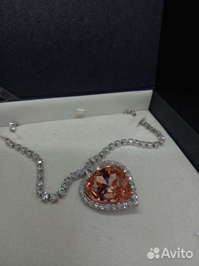Серьги,подвески Preciosa чешская бижутерия